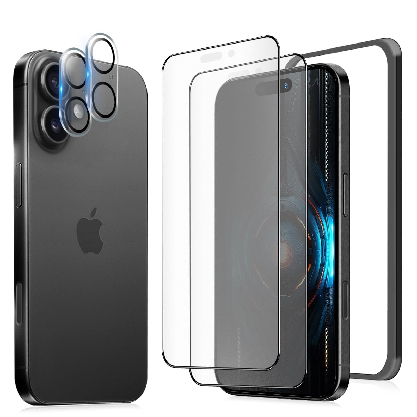 Amazon | MINIKA 【アンチグレアフィルム】 iPhone 17 用の 保護