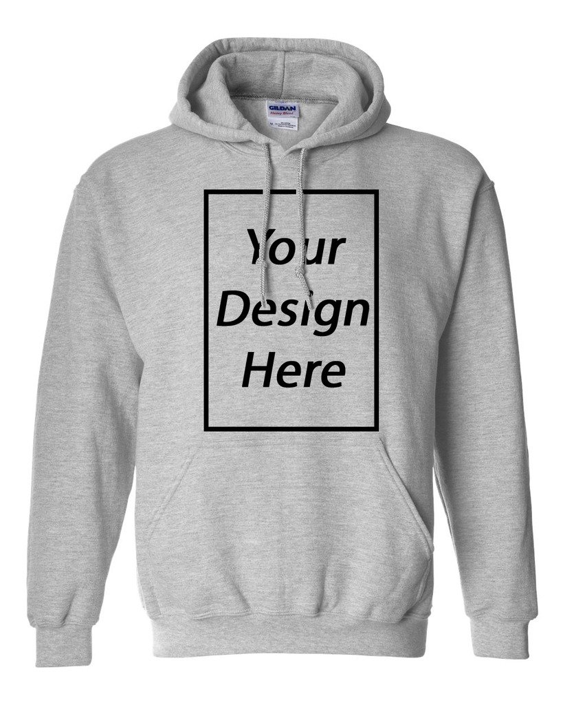 City Shirts Add Your Own Text and Design Personalized Custom Sweatshirt Hoodie