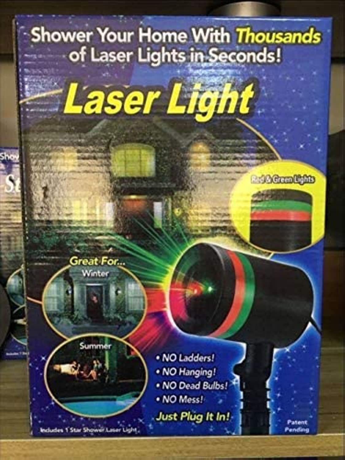 Outdoor Christmas Laser Projector Sky Star Stage Spotlight Showers Landscape Garden Lawn Light DJ Disco Lights RG Decorations