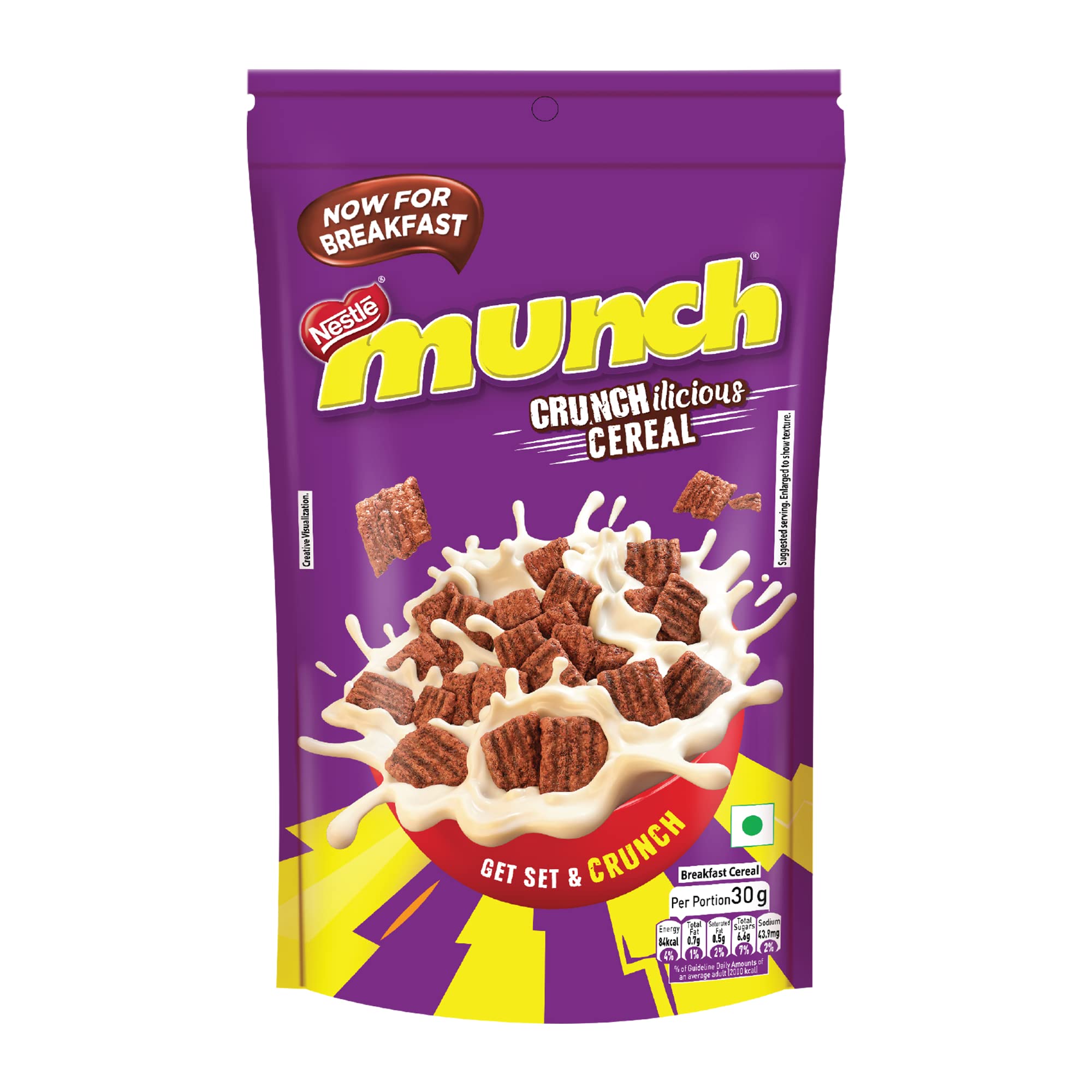 Munch Nestle Crunchilicious Cereal | Get Set & Crunch | Breakfast Cereal - 120g (B0C3DCQW8H) Amazon Price History, Amazon Price Tracker