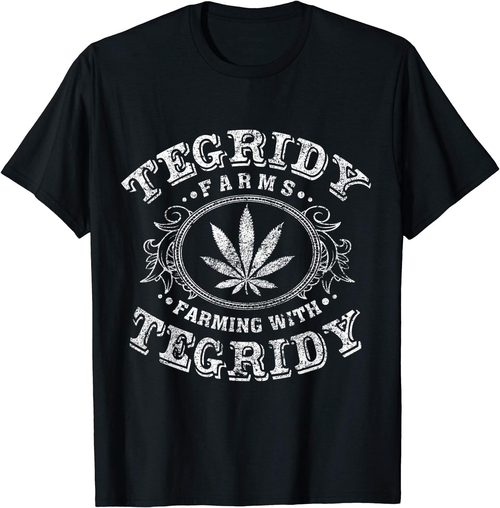 Weed Lovers Clothing Co.Tegridy Farm Vape Culture Funny Weed Farming Tee For Stoners T-Shirt