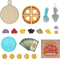 Vista 9 de LeapFrog Carrito de pizza Build-a-Slice (embalaje sin frustración)