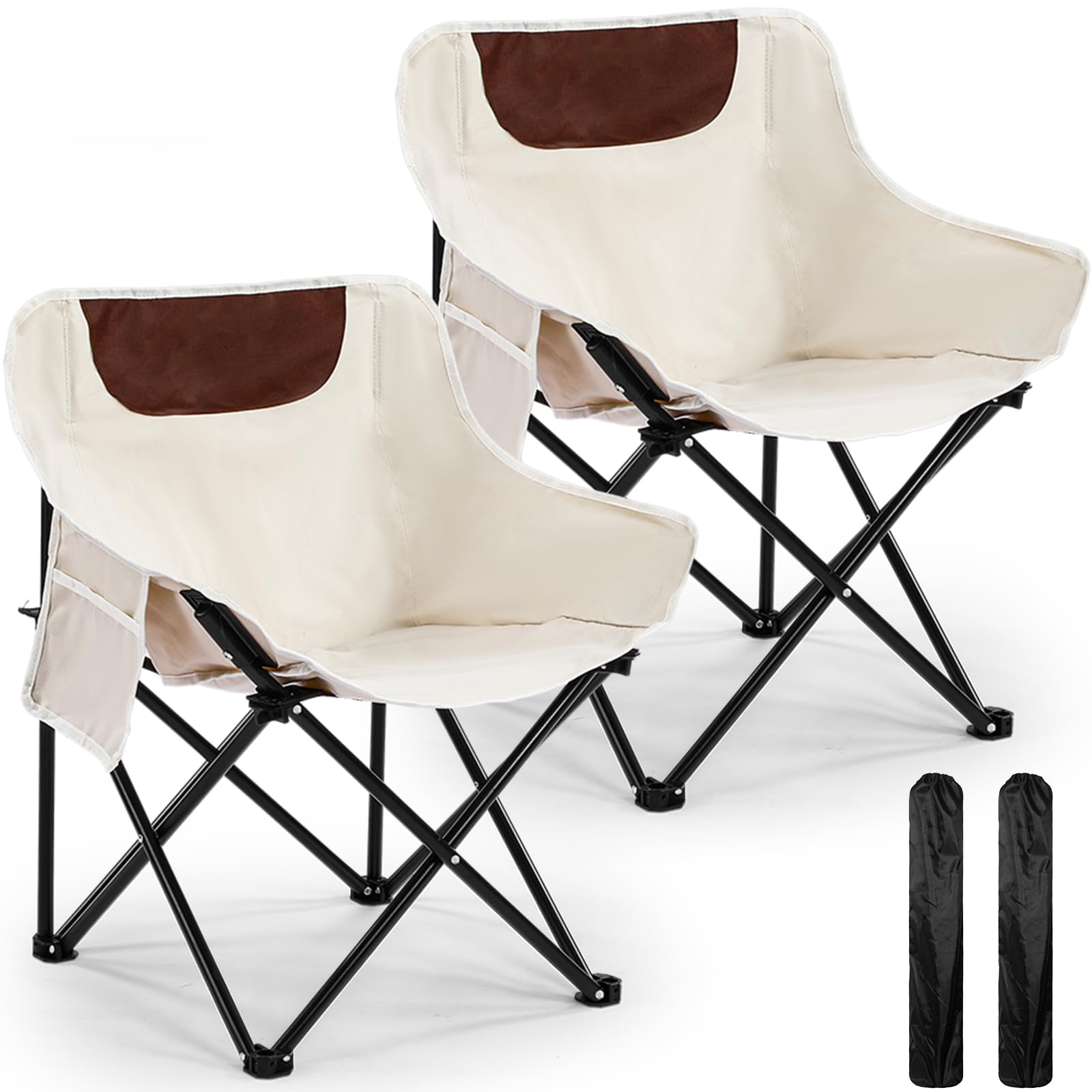 Photo 1 of FairySandy Folding Camp Chairs (2-Pack)