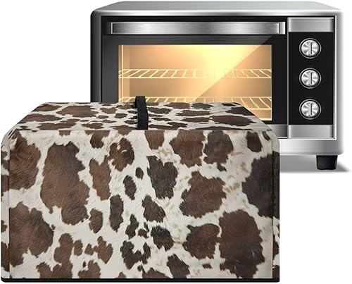 Miniatura 15 de Cubierta para horno de microondas a prueba de polvo, para encimera, freidora de aire, tostadora, horno, para decoración interior del hogar, L, 20.9