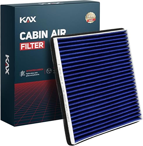 Miniatura 14 de KAX CF12152 - Filtro de aire de cabina con carbón activado, repuesto para Ford Mustang GT/EcoBoost/V6/Shelby GT350/Bullitt 2015-2024, filtro de aire