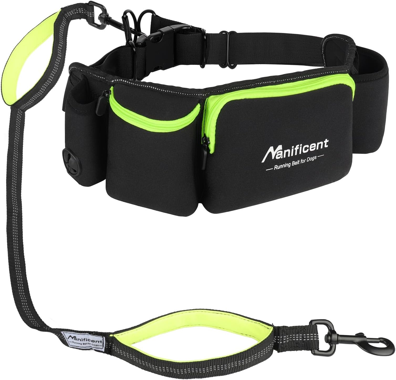 Manificent Hands Free Dog Leash for Medium Large Dogs