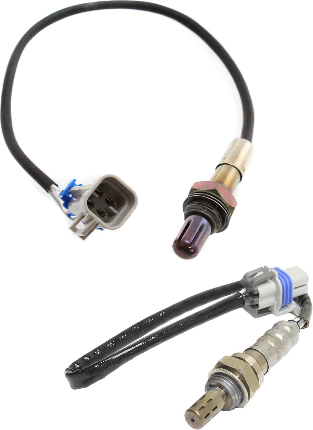 Garage-Pro Set of 2 O2 Oxygen Sensor Replacement for Chevrolet Silverado 1500 2008-2013 Impala 2008-2011 4.8, 5.3, 6.0, 6.2L Before and After Catalytic Converter, Front