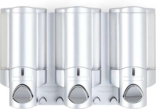 Miniatura 2 de AVIVA - Dispensador de jabón y ducha color plateado satinado