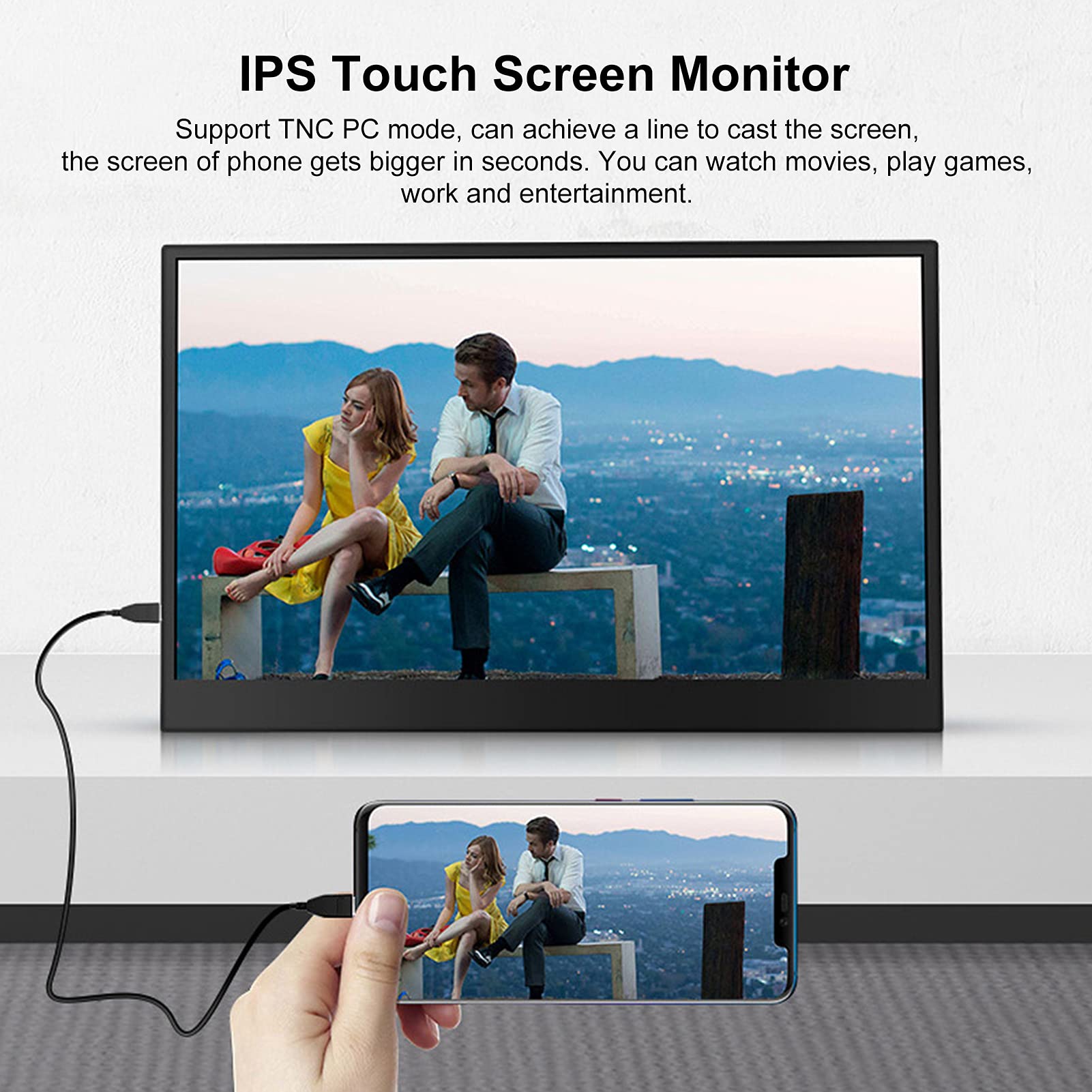 Amazon.co.jp: ゲームモニター 13.3インチFreeSync FHD 1080P HDR IPS