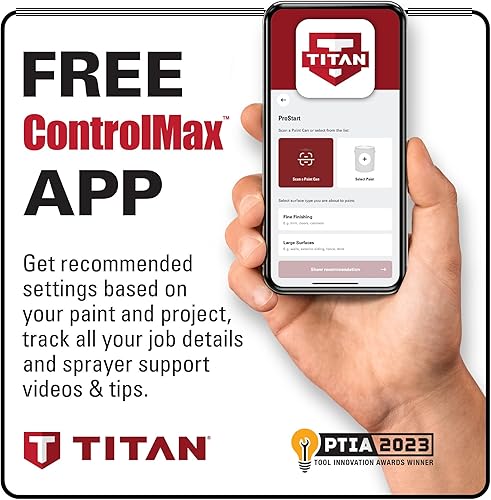 Miniatura 14 de Titan ControlMax 1700 PRO - Rociador de pintura sin aire de alta eficiencia