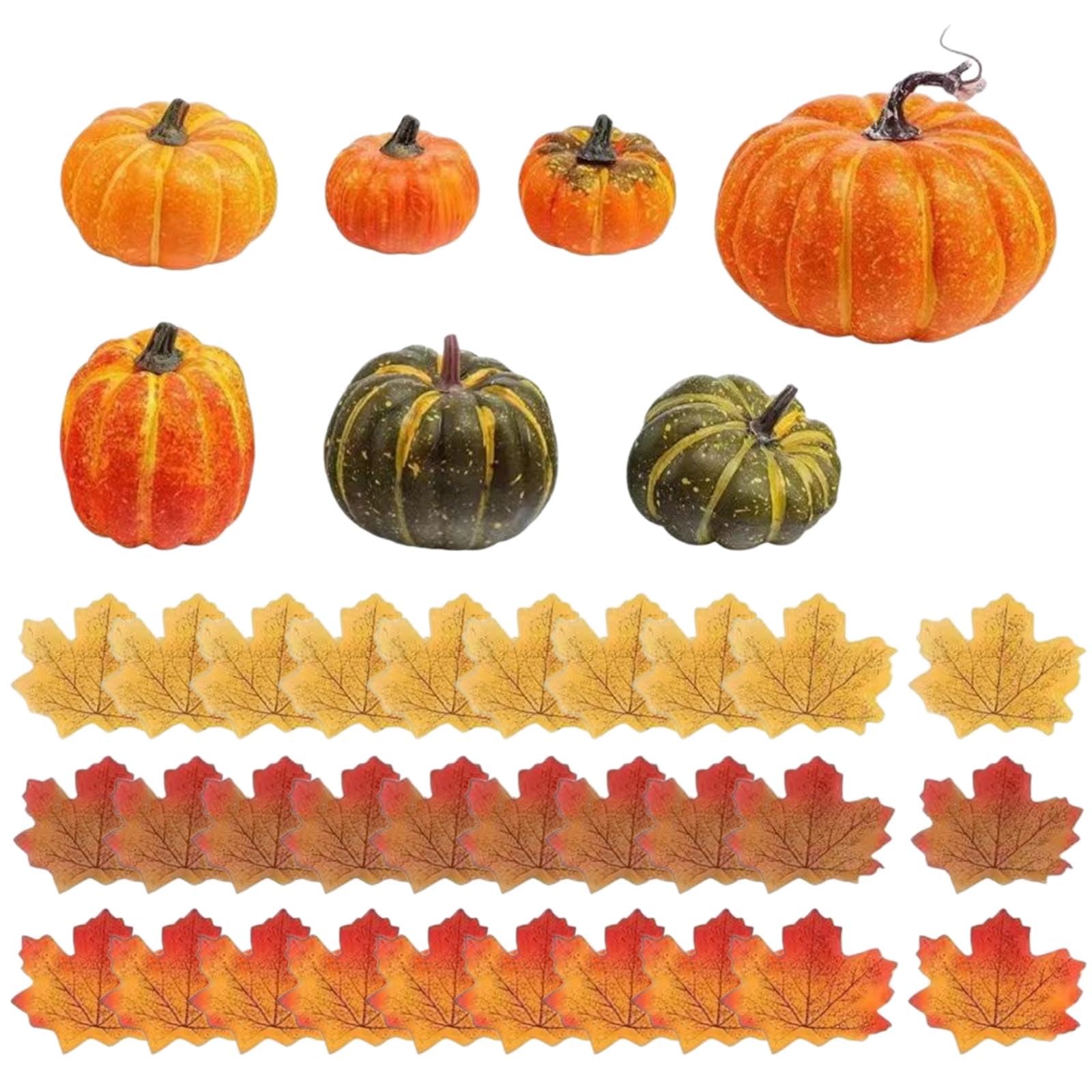 Kalttoy B Artificial Pumpkin Foam Decors Halloween Pumpkin Ornament For Farmhouse Thanksgiving Halloween Decorations For Home Home Decorations For Livingrooms For Livingrooms Modern Offices For Shelves