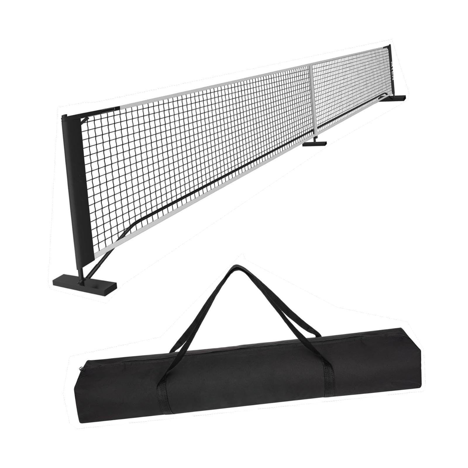 Red de Pickleball diseñada para un fácil Montaje para Parques públicos y Actividades en el Patio Trasero. Juegos grupales en Fiestas. para Sistema