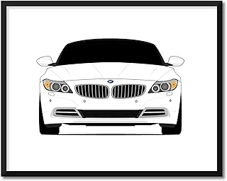 CUSTOMIZABLE COLOR: BMW Z4 E89 (2009-2016) Inspired Poster Print Wall Art Decor Handmade (Unframed)