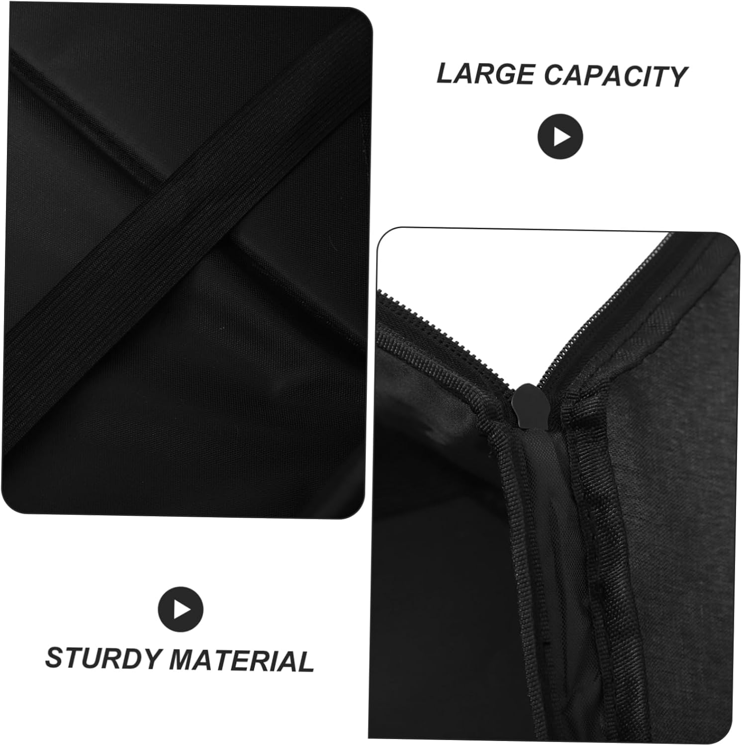 Portable Cowboy Hat Storage Bag Lightweight Travel Organizer for Men and Women Foldable Design Cloth Material Large Capacity for Multiple Hats