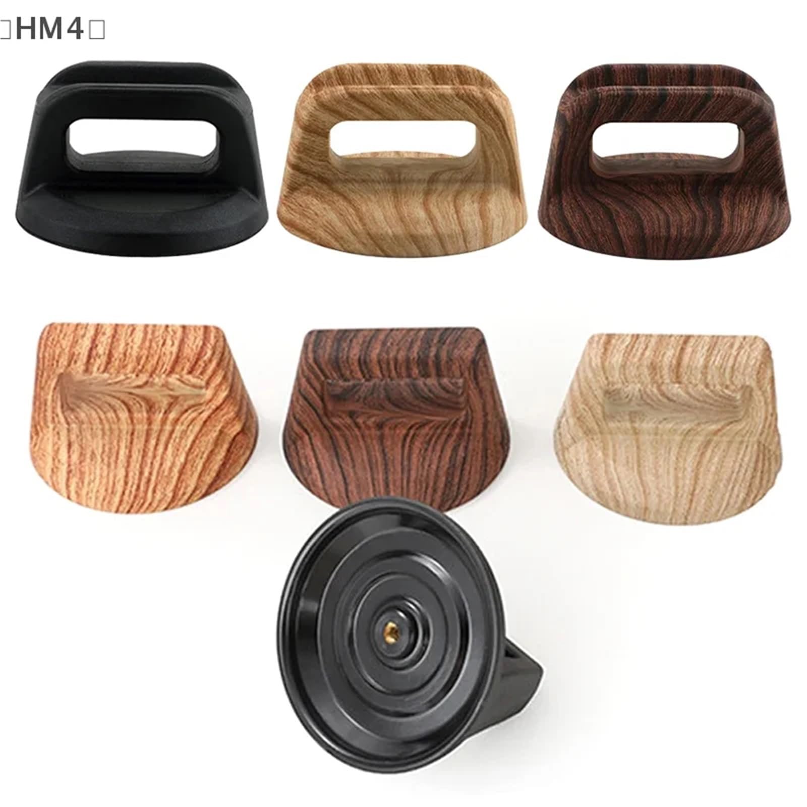Asa de la tapa de una olla, Tapa de olla baquelita, mango, perillas, tapas repuesto, 10 Uds., Multicolor(Brown)