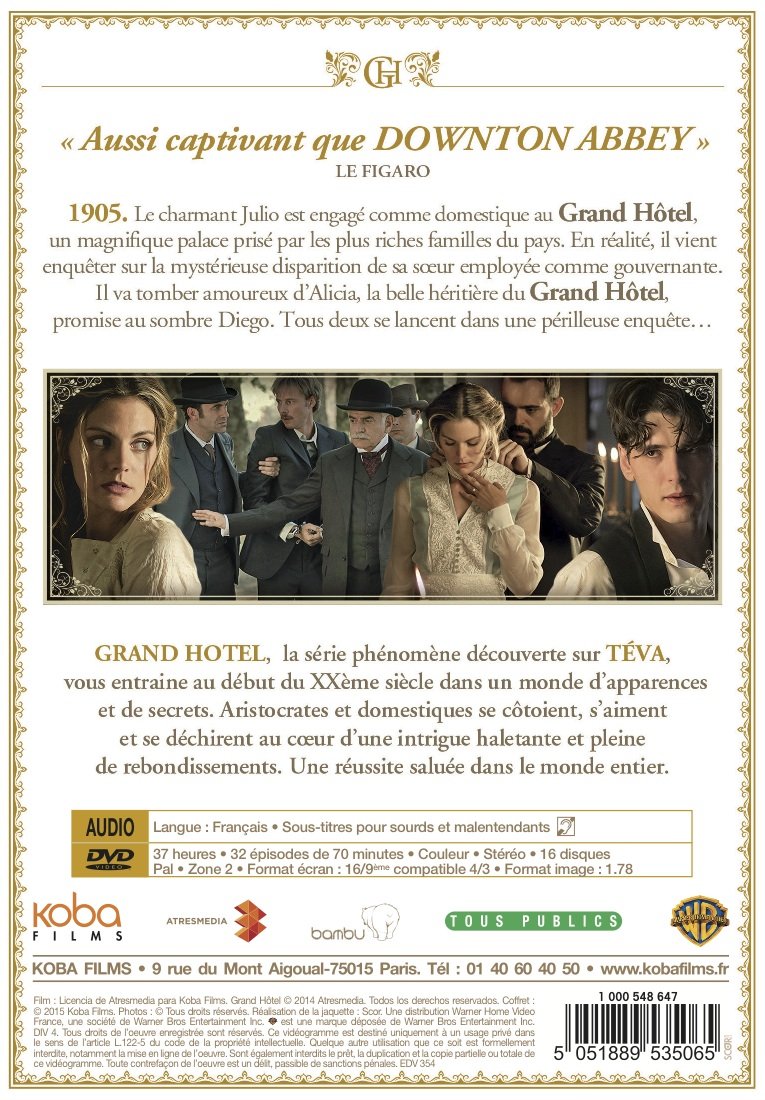 Grand Hôtel - Saisons 1 à 4