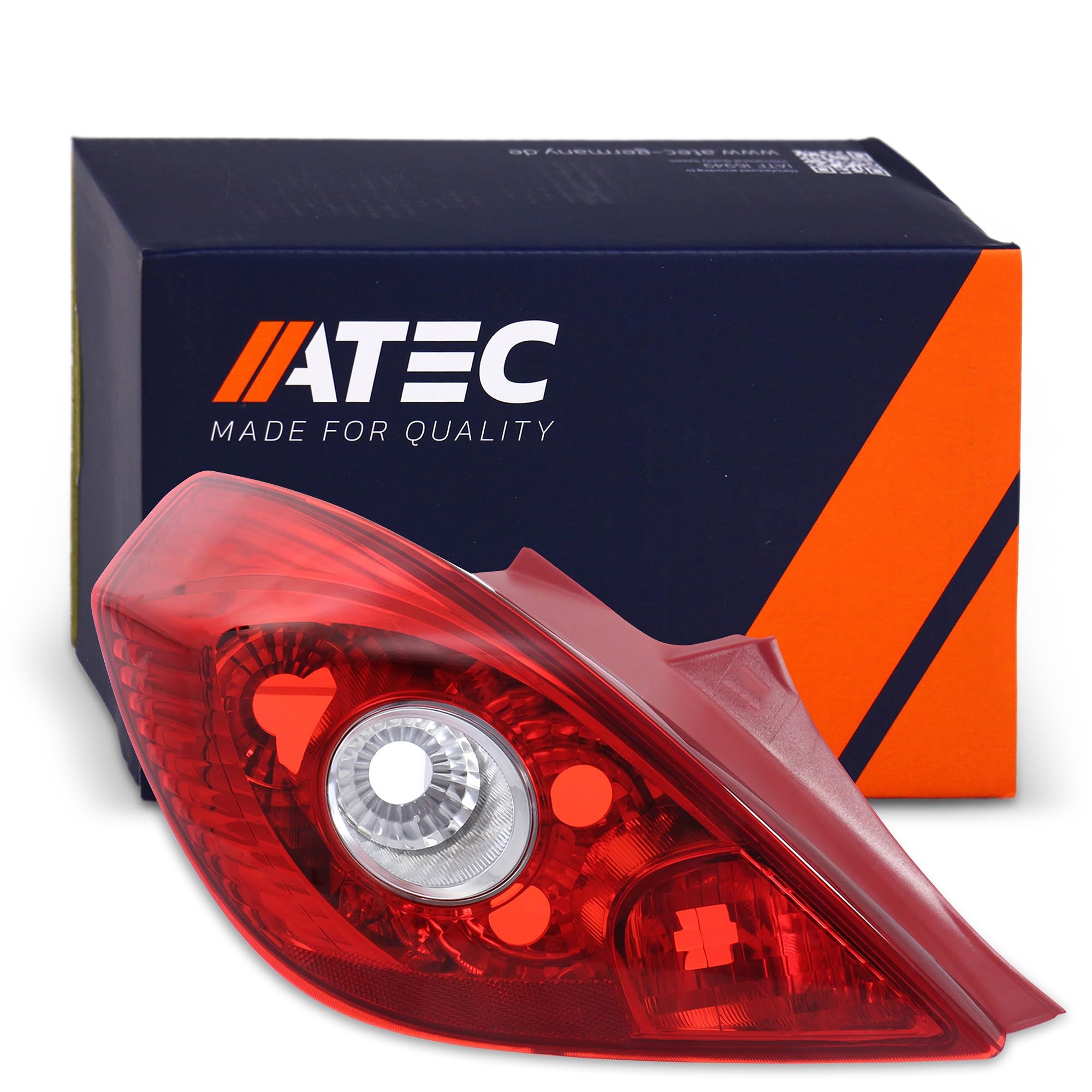 ATEC Germany 1x luce posteriore combinata sinistra rosso/bianco senza | Compatibile con: OPEL CORSA D, CORSA D Kasten/Schrägheck