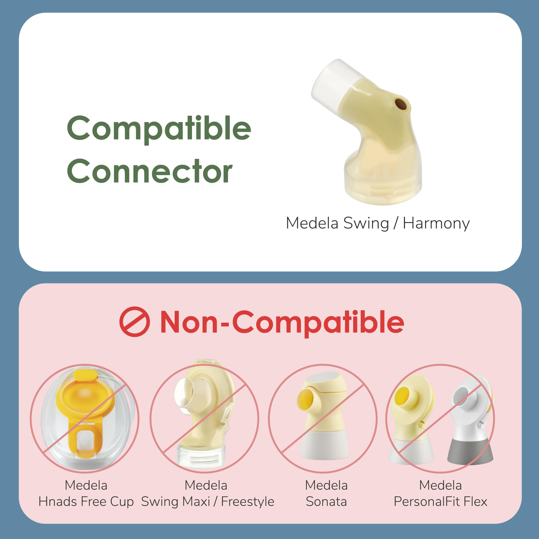 Maymom przewód kompatybilny z laktatorem Medela Swing; zamiennik nr 8007215; BPA free; 1 szt.