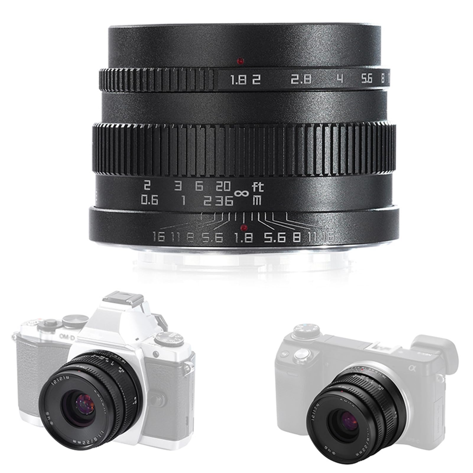 Xマウント　zonlai  22mm  F1.8 ZONLAI 25mm F1.8 FUJIFILM Xマウント 🔥全新22mm F1.8 Zonlai