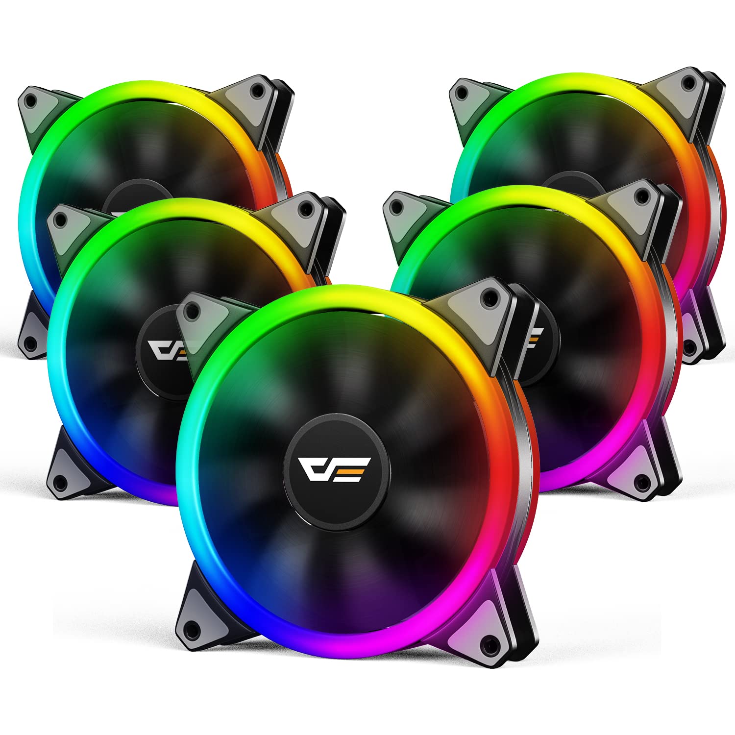 Buy darkFlash DR12 Pro 120mm RGB Fan, Addressable ARGB Fans Compatible
