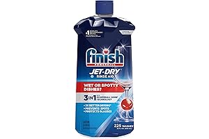 Finish Jet-Dry Dishwasher Rinse Aid: Experience Sparkling Dishes