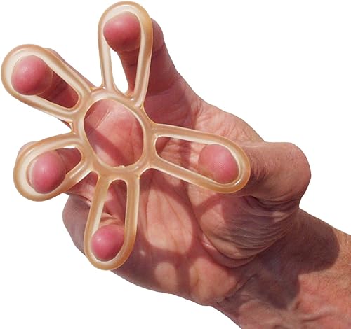 Miniatura 4 de Unique Sports Bandas de resistencia para fortalecer dedos y manos - 3 niveles de resistencia, talla única (FING-3)