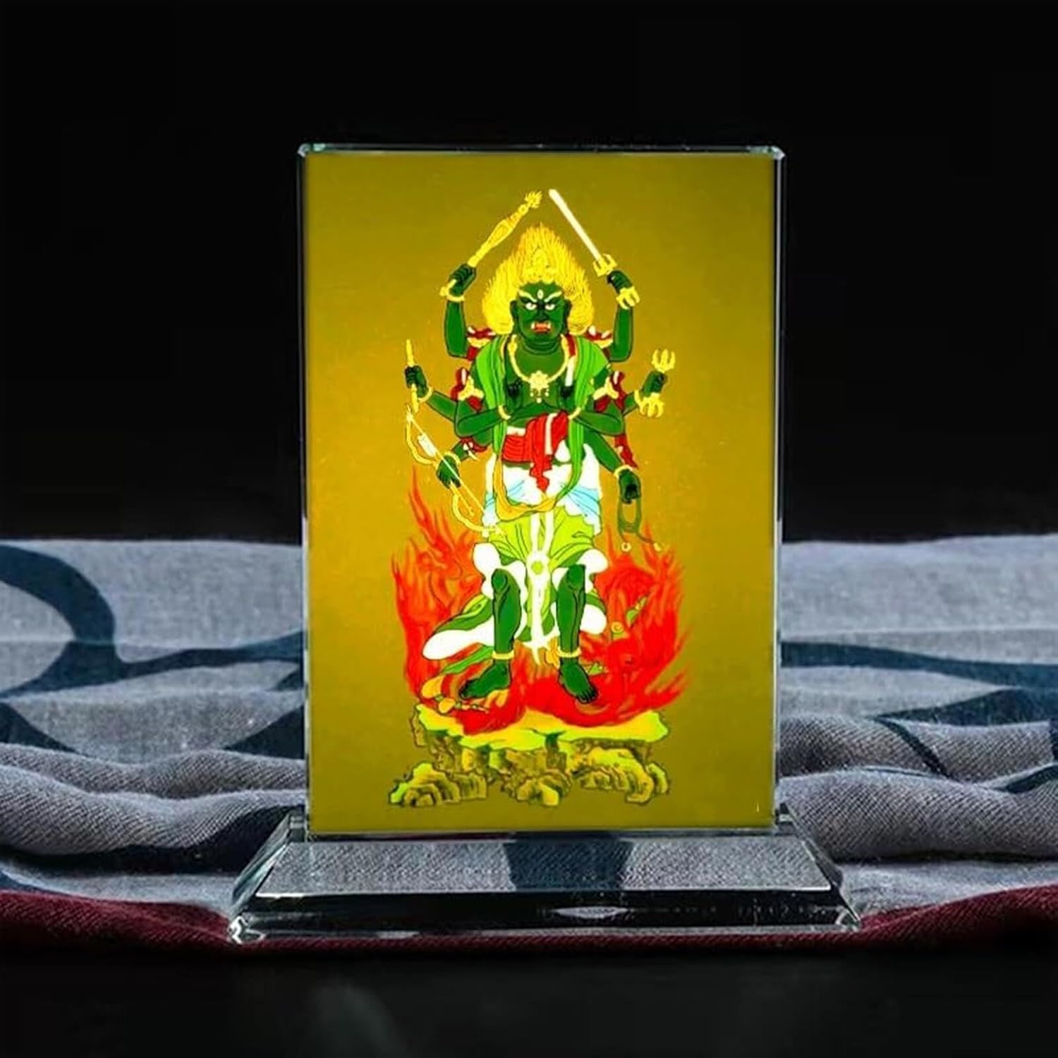 おまけ付き！七福神 癒しの書家 御木幽石 のメッセージアート レア