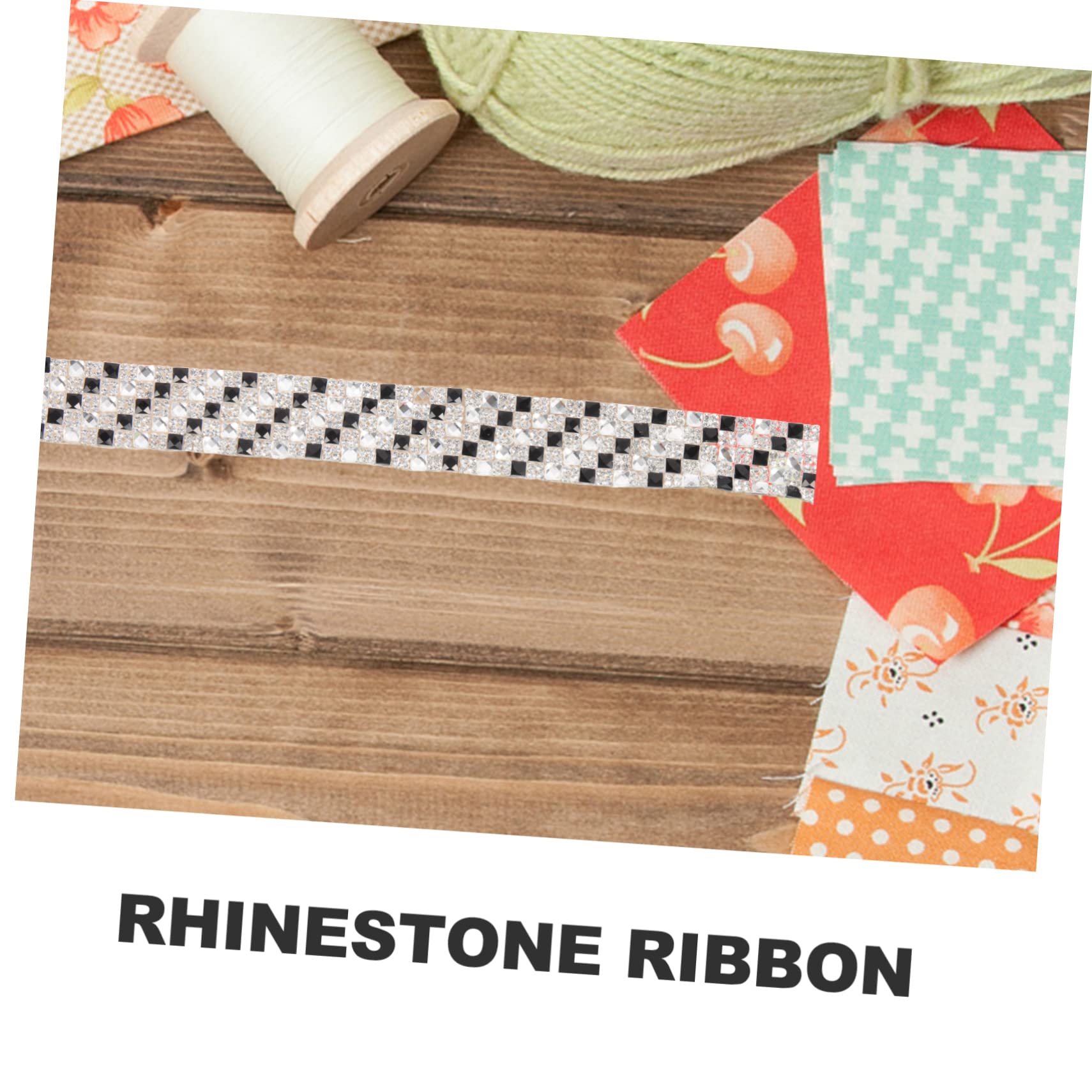 TEHAUX 5rollen Rhinestone Dekoband Für Bastelprojekte Selbstklebendes Strassband Für Hochzeiten Kostüme Und Kreative Deko-ideen