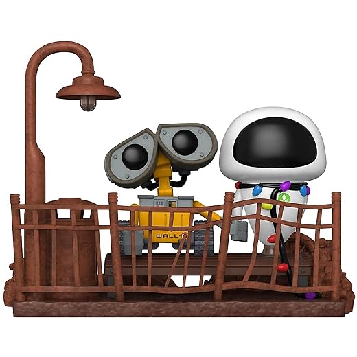 Sale Funko Pop Movie Moment Disney: Wall-E And Eve, Multicolor, (57653)