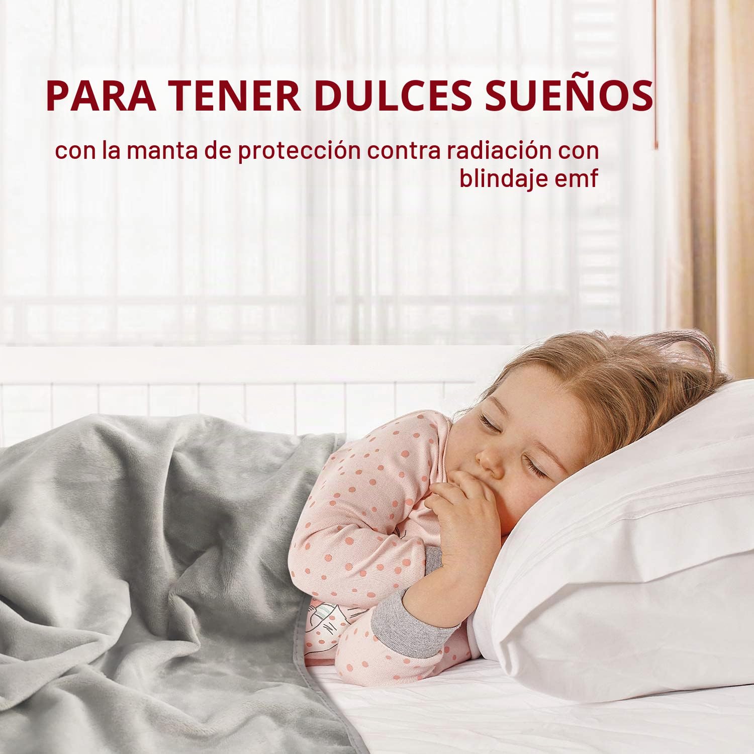 Looper STARLENGET Manta de protección contra radiación EMF y 5G, blindaje RF, WiFi, Bluetooth, protección contra la radiación, Manta de Embarazo de 38 x 40 Pulgadas