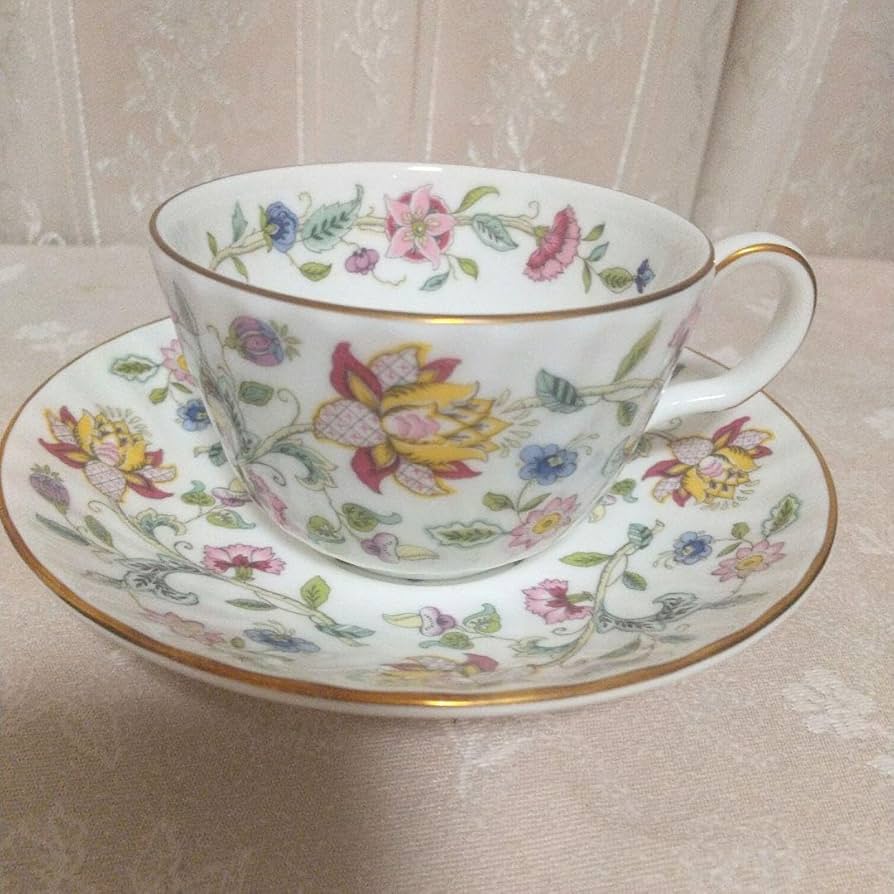 ミントン　ハドンホール　カップ＆プレートセット Amazon.co.jp: MINTON ミントン ハドンホール ブルー 食器セット