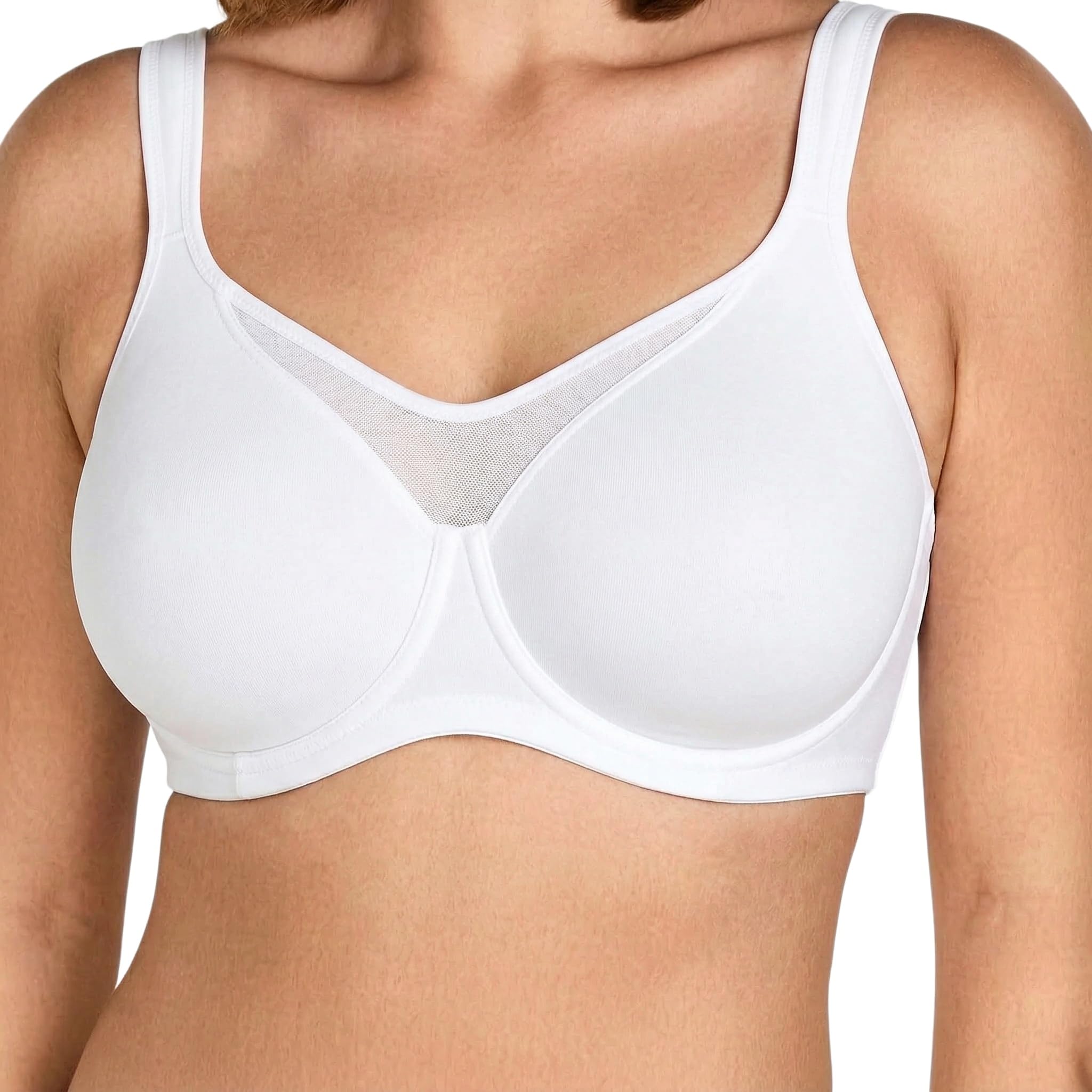 Reggiseno Minimizzatore CloudComfort Senza Ferretto Contenitivo, Effetto Snellente e Modellante con Scollatura Profonda, Comfort per Ogni Giorno