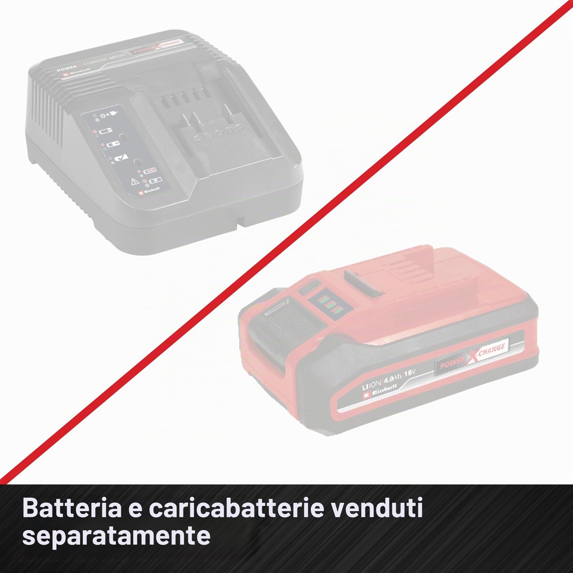 Einhell Compressore TE-AC 18/75 Li OF Solo Power X-Change (18 V, max 8 bar, serbatoio 5 L, senza olio, capacità di aspirazione: 75 l/min, 2 manometri, senza olio, senza batteria)