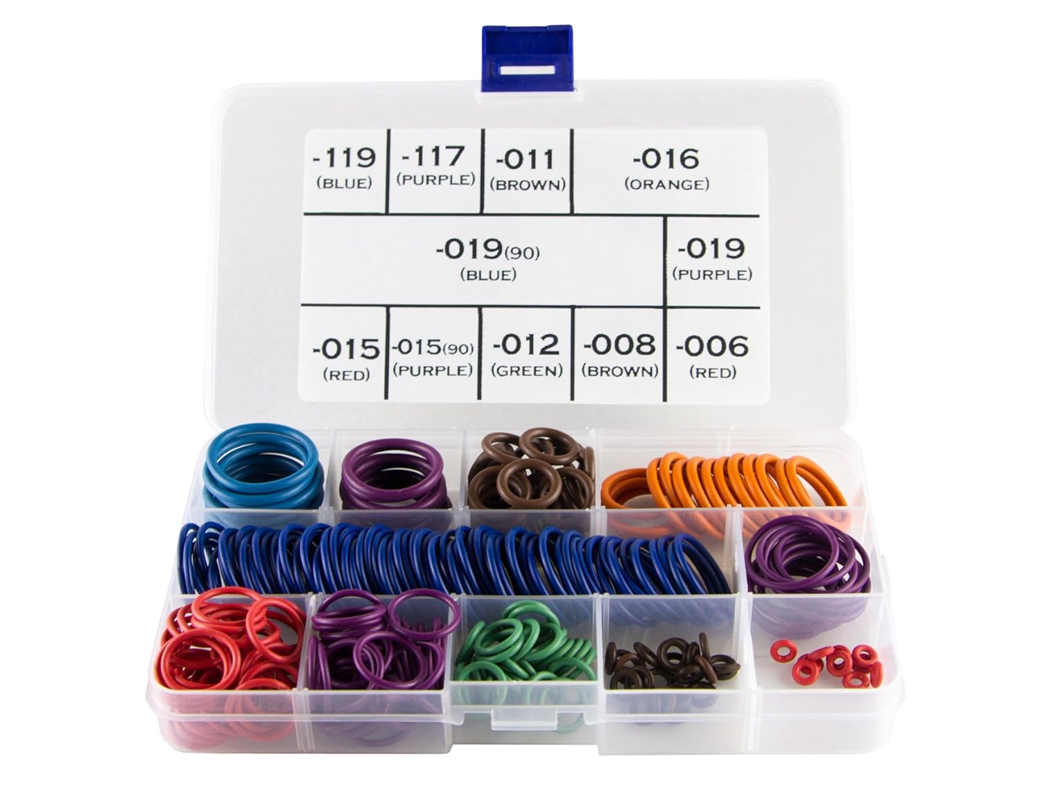 Deluxe O-Ring Rebuild Kit for Tippmann A5 / X7 Classic– Color-Coded – 300+ O-Rings & Storage Case