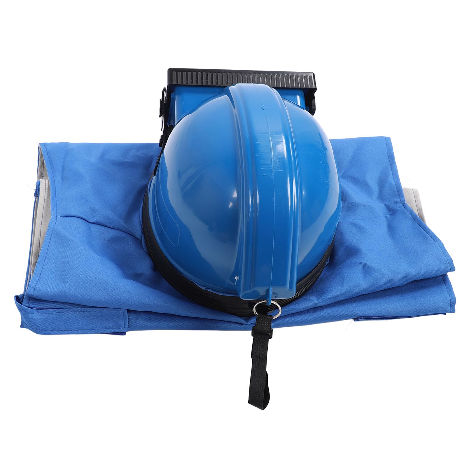 Marhynchus Casco per Sabbiatrice con Lente a Doppio Strato, Flusso d'aria Regolabile 10-50 ° F per Verniciatura a Spruzzo con Sabbiatura, Cappuccio di Sicurezza Industriale per Edilizia e Produzione