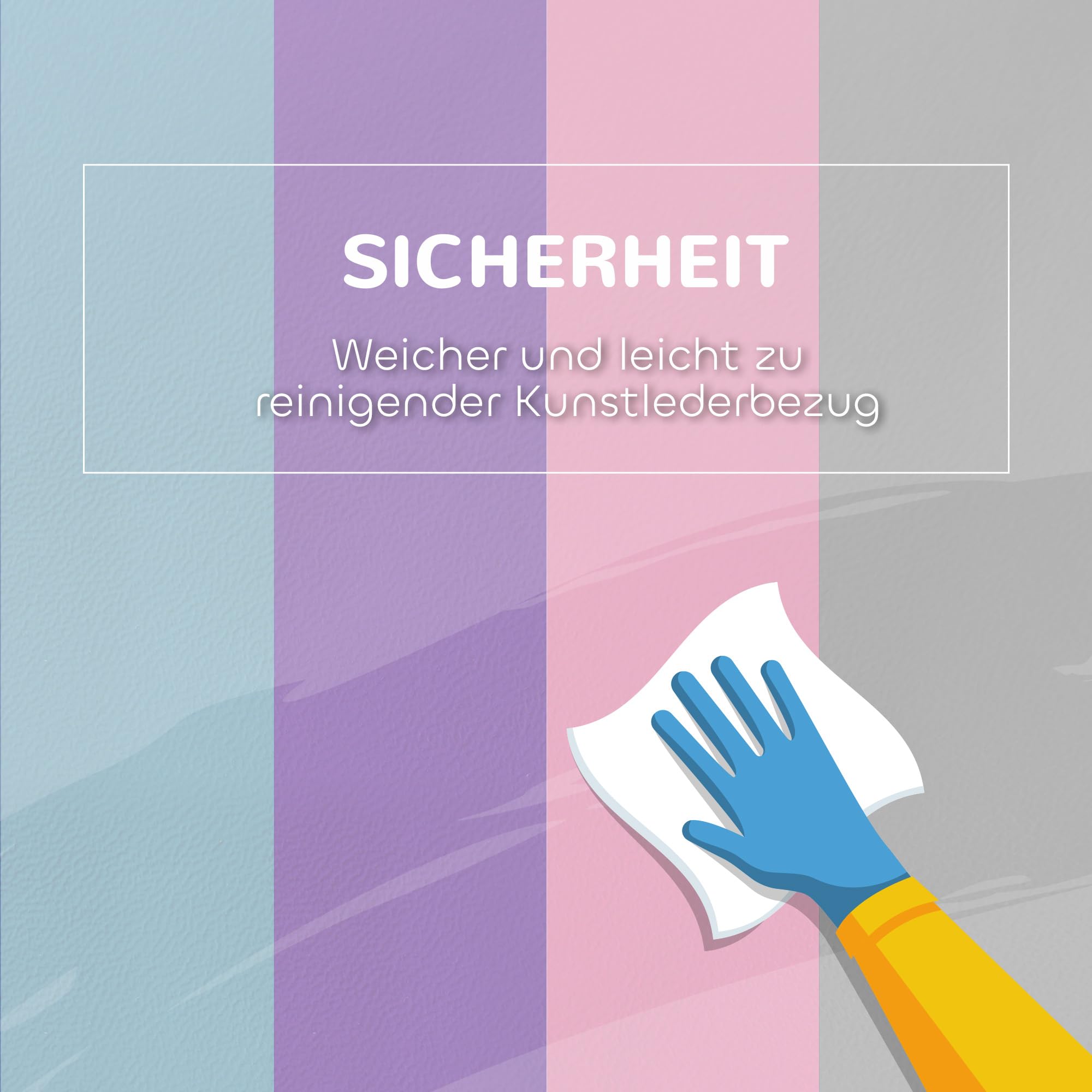 HOMCOM 5 TLG. Schaumstoff Bausteine für Baby & Kleinkinder Mehrfarbig | Softbausteine, Klettern, Bauklötze, Weiche Schaumstoffbausteine, Riesenbausteine, Schaumstoffblöcke, Bausteinset