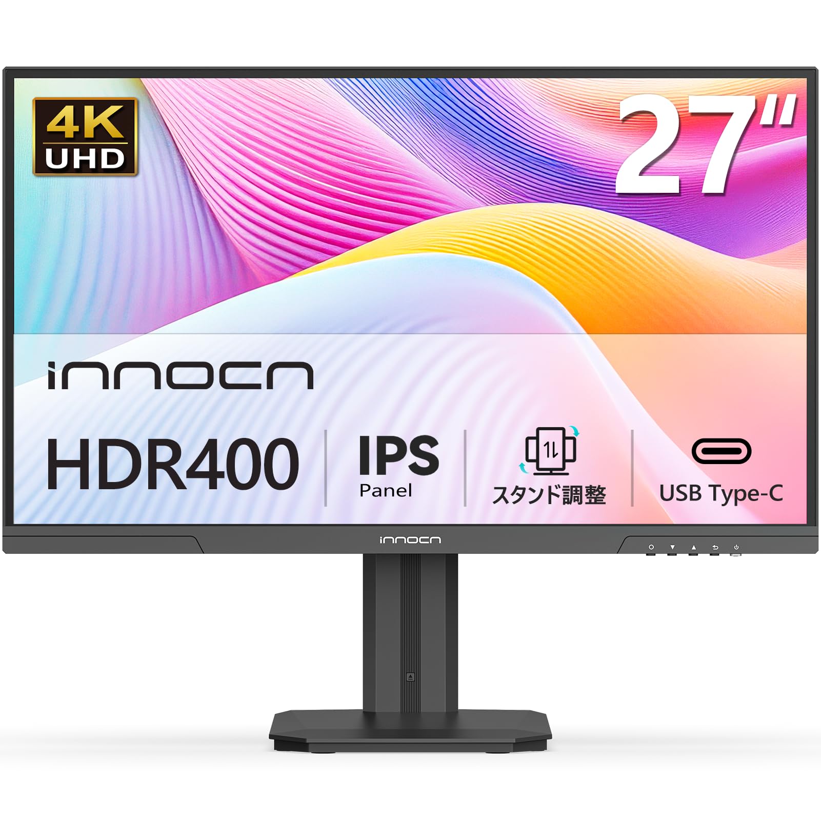INNOCN 27インチ4Kモニター USB-C 65W HDR400 新品 INNOCN 27インチ4Kモニター USB-C 65W HDR400 新品 Amazon.co.jp