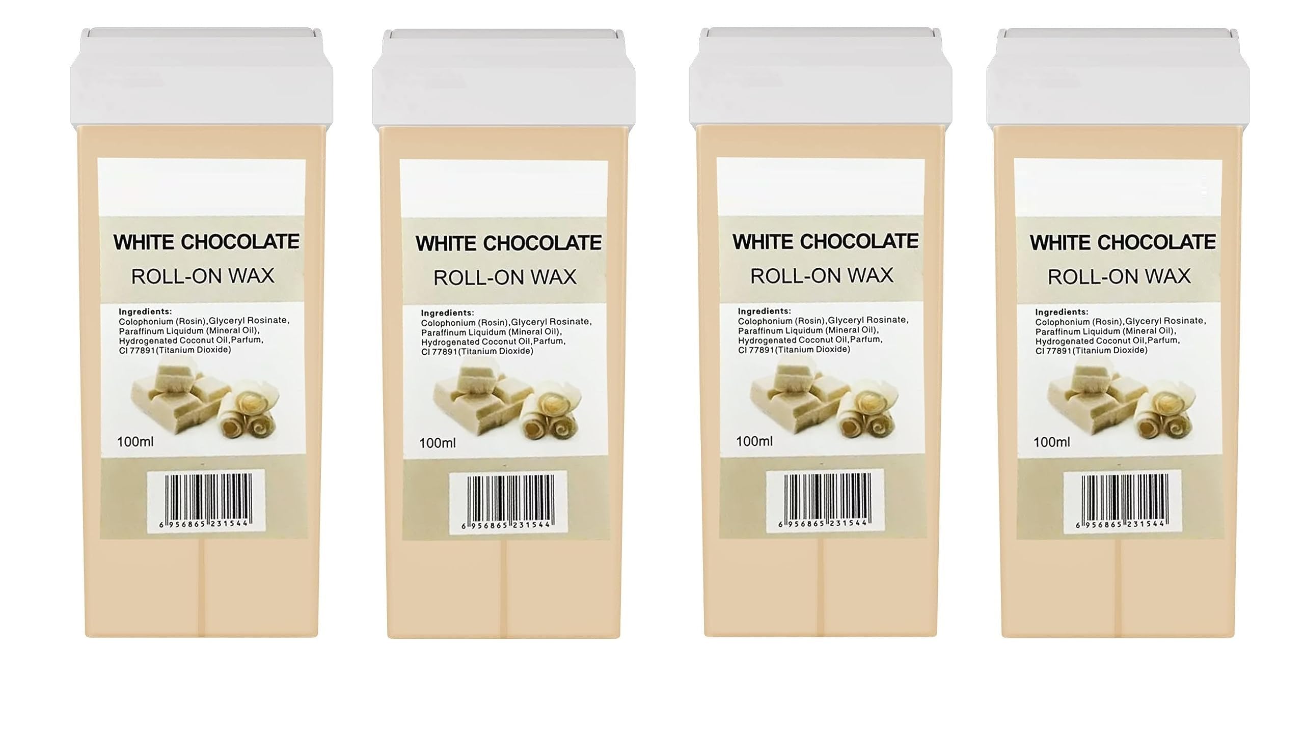 URBANMAC White Chocolate Roll-On Wax Kit (Set of 4 Refill Wax) 100 ML-image-34