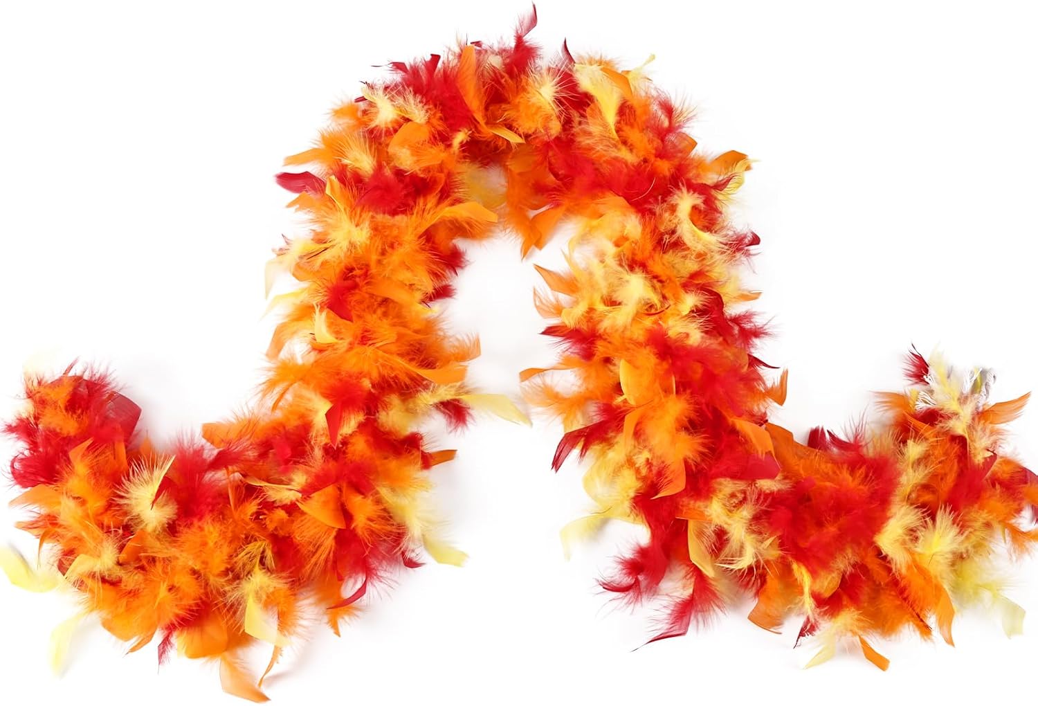 Turkey Feather Boa 1.64 Yards 30g for Halloween Party Costume Decoration