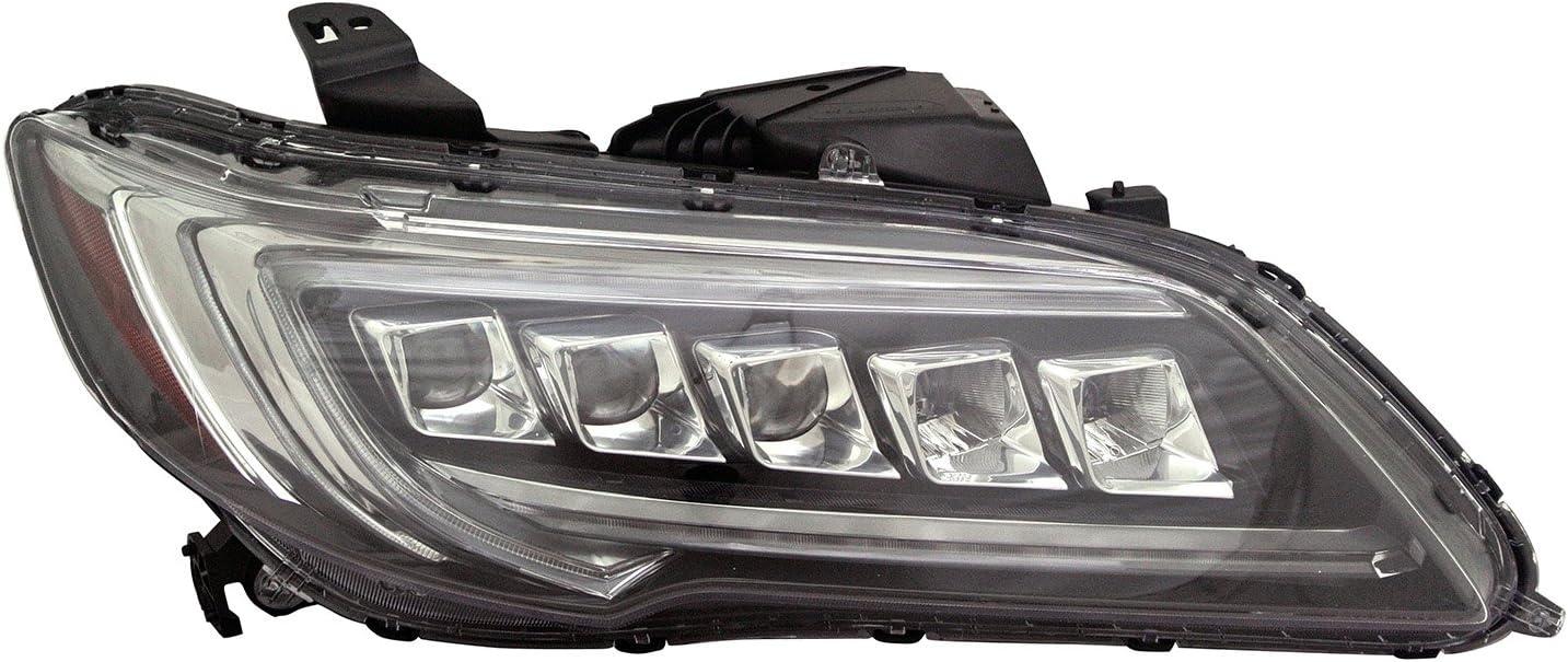 TYC Right Headlight Assembly for 2016-2018 Acura RDX