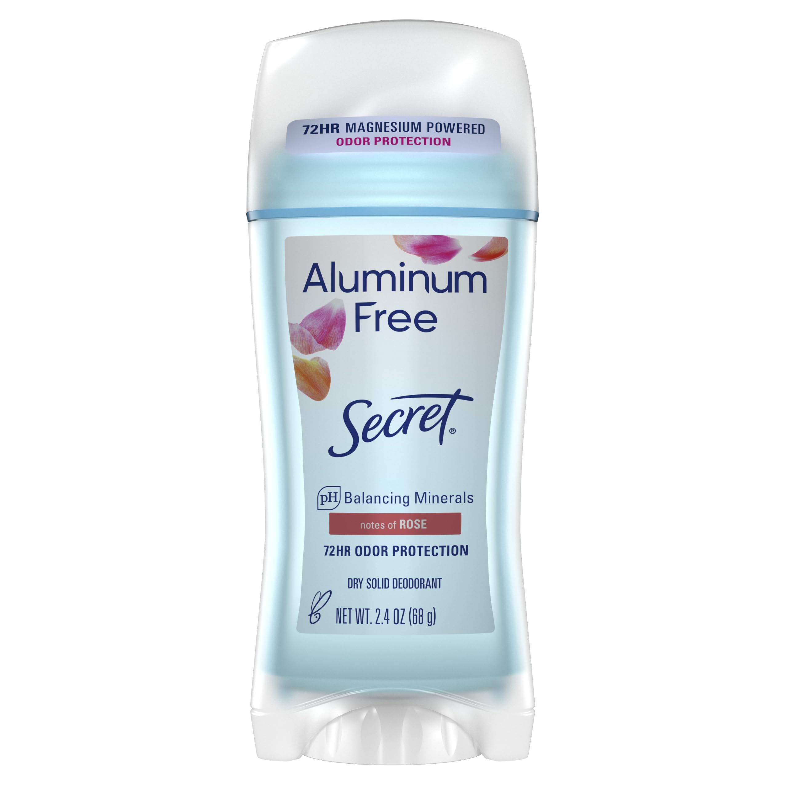Amazon.com : Secret Aluminum Free Deodorant for Women, Rose, 2.4