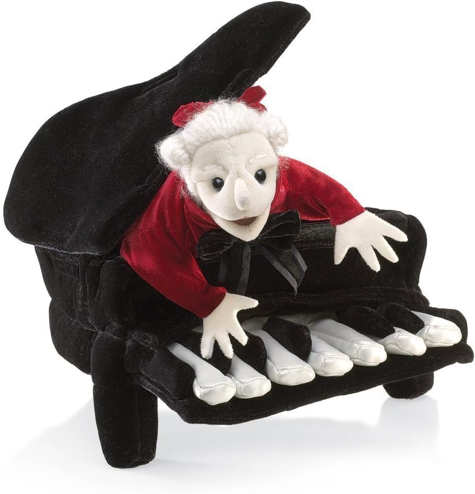Folkmanis Mozart in Piano Two-Handed Character Puppet