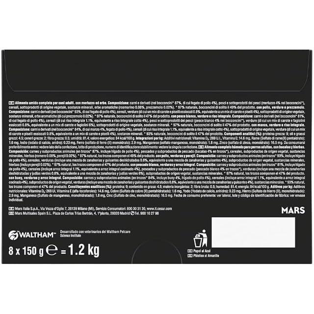 Foto 3 de 3 de Cesar Ricette di Campagna Alimento Húmedo para Perros Adultos en Salsa, Multipack 24 x 150 g