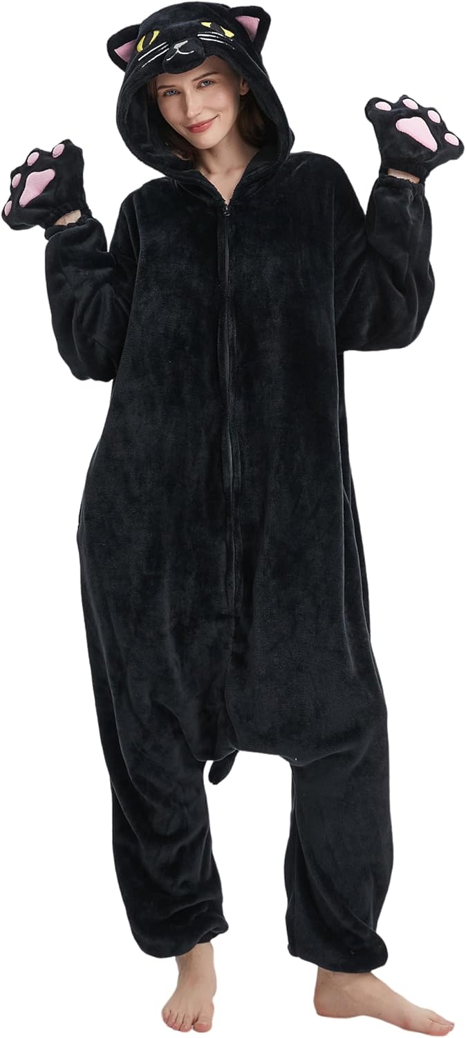 SAMGU Adult Onesie Animal Pajamas Halloween Cosplay Costumes Sleepwear Homewear - Image 2