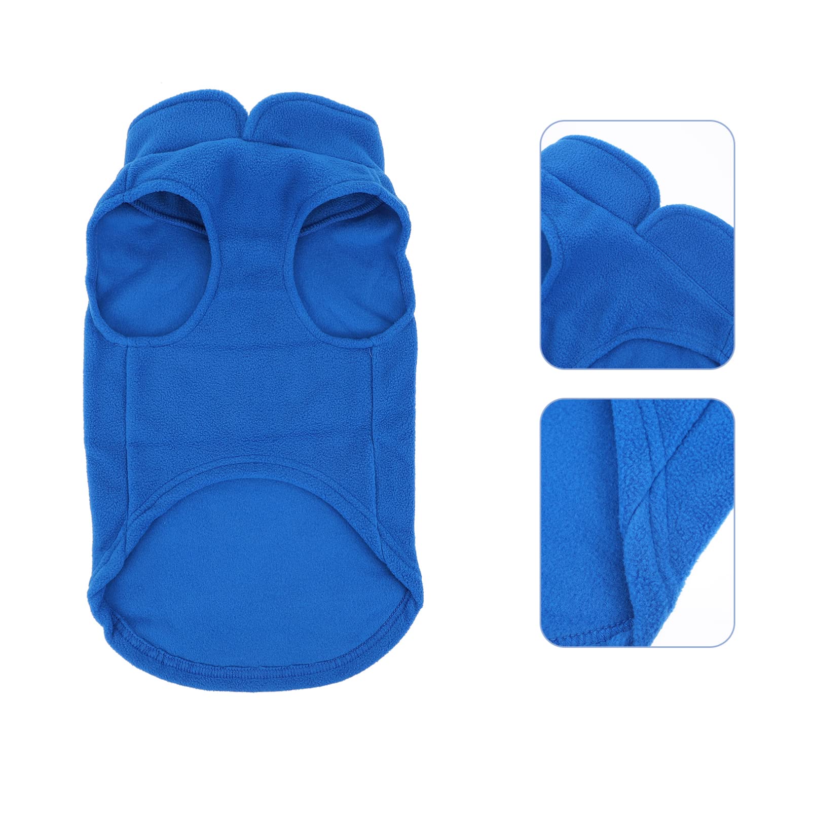 POPETPOP 3 Pz Gilet per Animali Domestici Cappotti Invernali per Cuccioli Abbigliamento per Cuccioli Costume da Cane da Vacanza Felpe per Cani Pile Portare a Spasso Il Cane Gattino