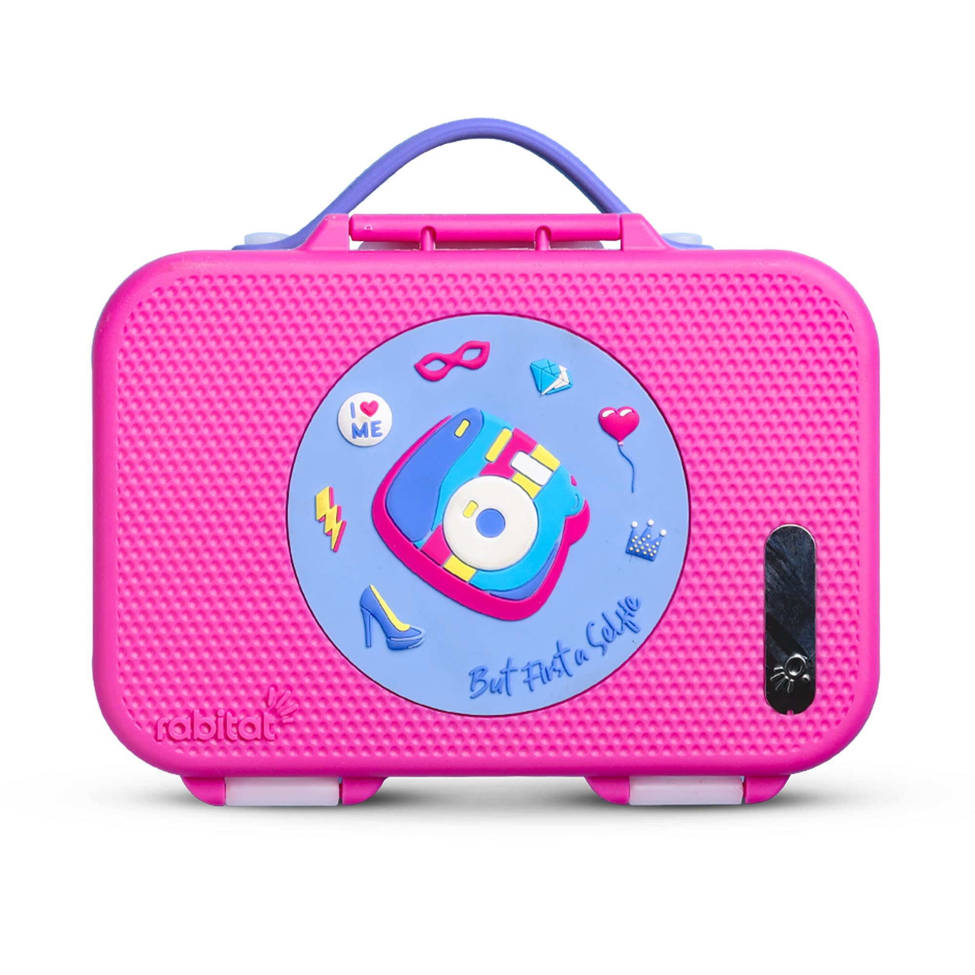 RabitatMUNCHBEE Bento Lunch Box Diva - 2 Years Brand Warranty | Tiffin Box for Kids | Lunch Box for Kids | Tiffin Box for School