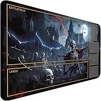 Vista 17 de MTG - Tapete de juego con bordes cosidos, alfombrillas MTG para MTG DTCG CCG RPG Trading Card de 24 x 14 pulgadas, alfombrillas de juego TCG