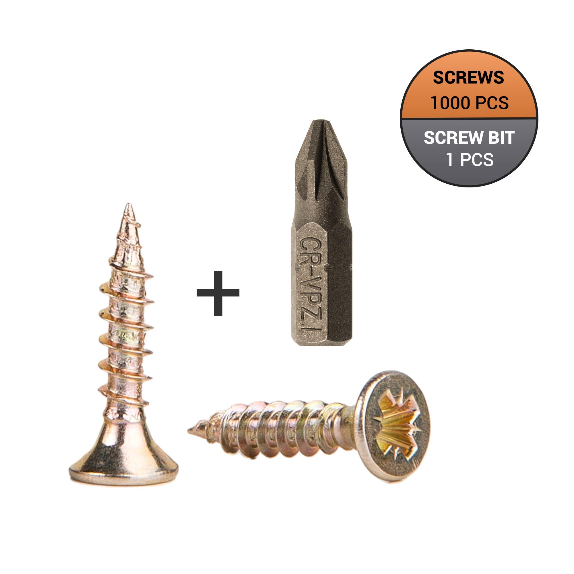 Viti Per Legno A Testa Piatta Per Quercia E Garapa 8 X 160 Mm - 50 - Foto 5