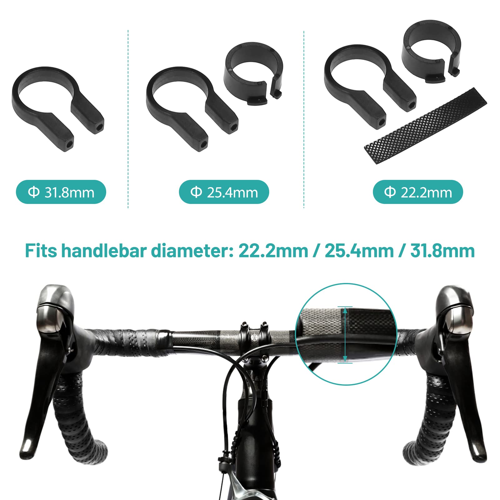 Cesta de lona Decooler. Cesta extraíble con marco de aleación de aluminio para manillar de bicicleta, ideal para transporte de mascotas, negro