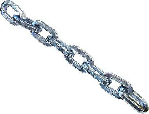 Cadena de seguridad 38, eslabón cuadrado, caja endurecida, bicicleta, motocicleta, puerta (1 pie)